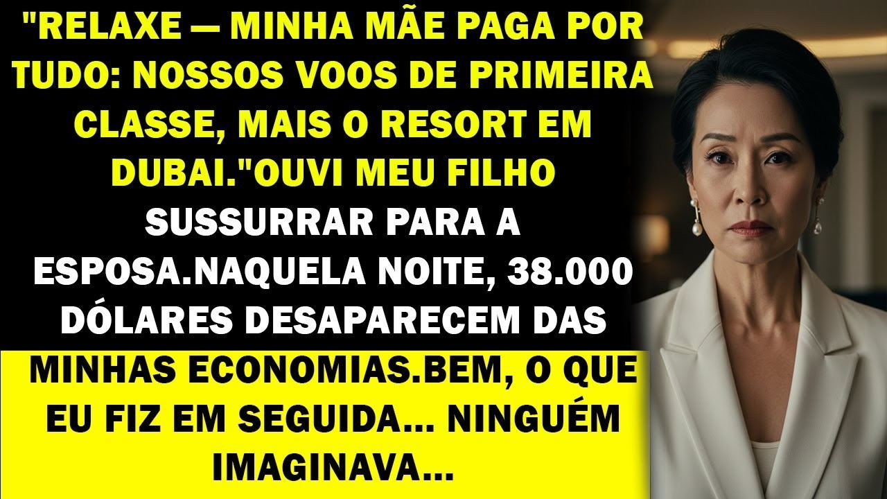 Eles comemoravam a viagem para Dubai com meu dinheiro Mas quando voltaram… a casa não era mais de