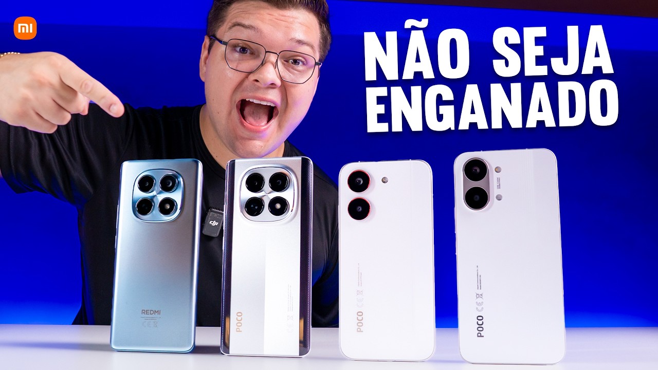 ATUALIZADO! MELHORES CELULARES DA XIAOMI PARA COMPRAR EM 2026!