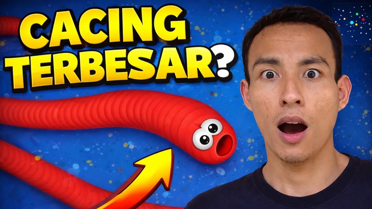 1.000.000!? WORMS ZONE IO | ZONA CACING IO | ULANG RAKUS | TERBESAR? BIGGEST SNAKE?