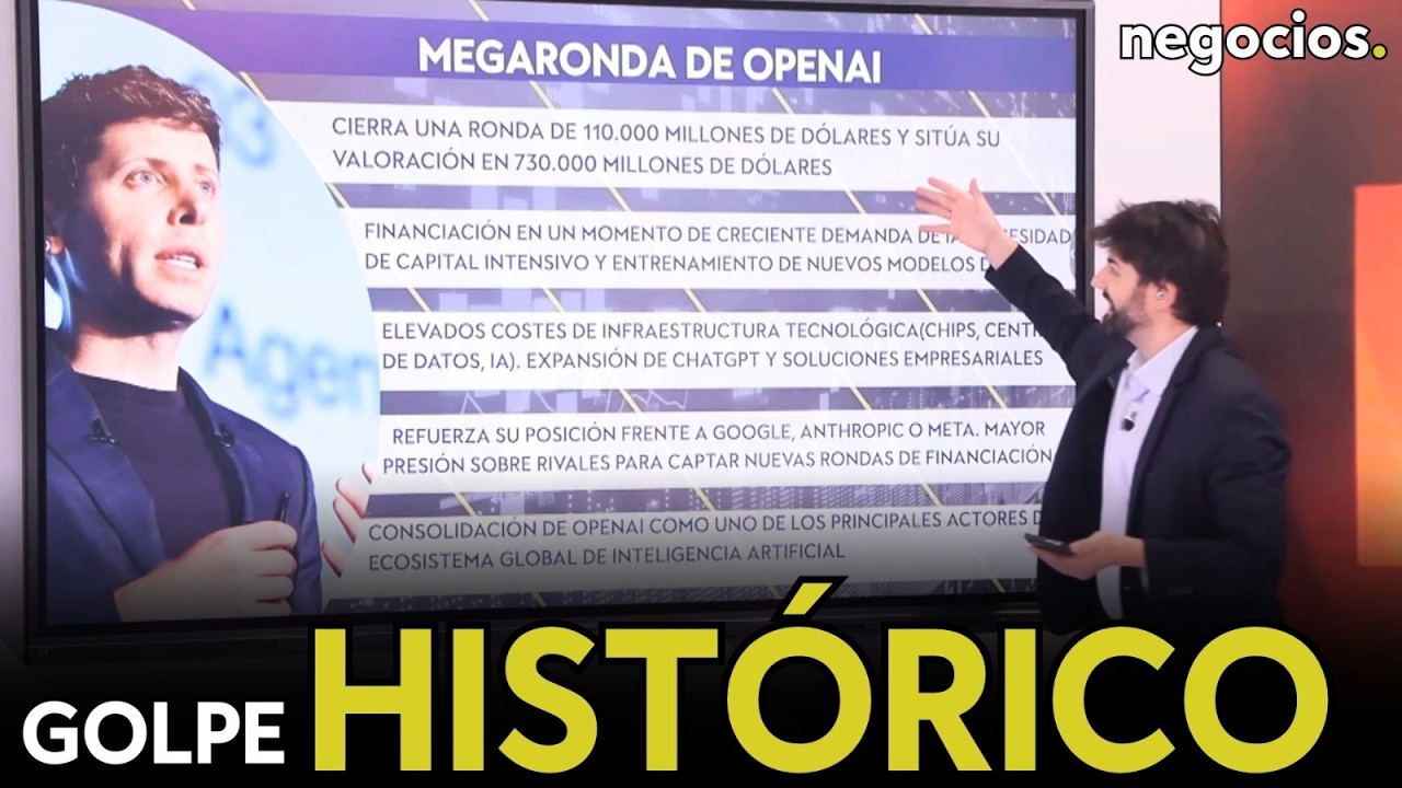 OpenAI asesta un golpe a Google y Anthropic: 110.000 millones para dominar la IA