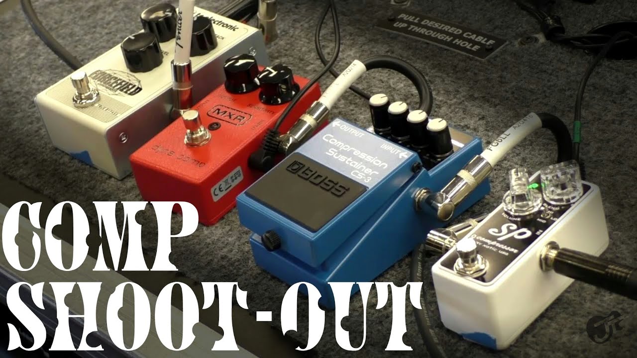 Compressor Pedal Shoot-out / The Guitar Center, Chattanooga - vlog