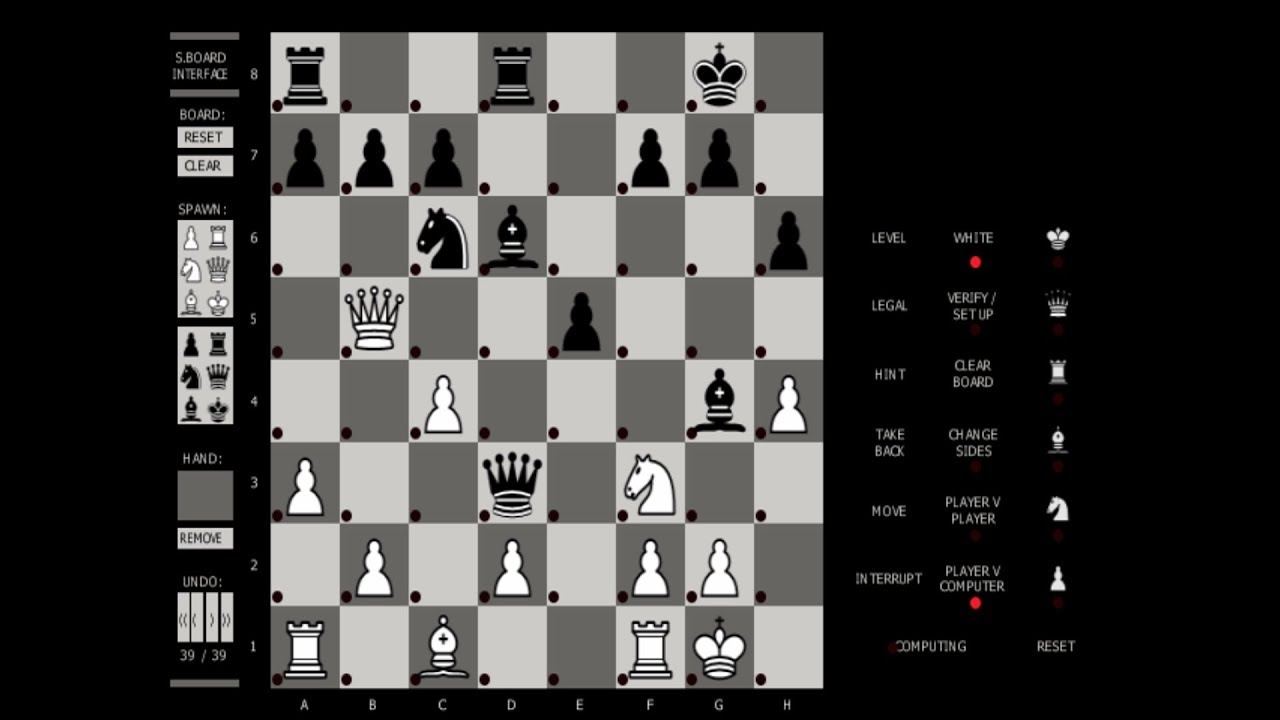 President Chess [Chess Machine] (1982) SciSys