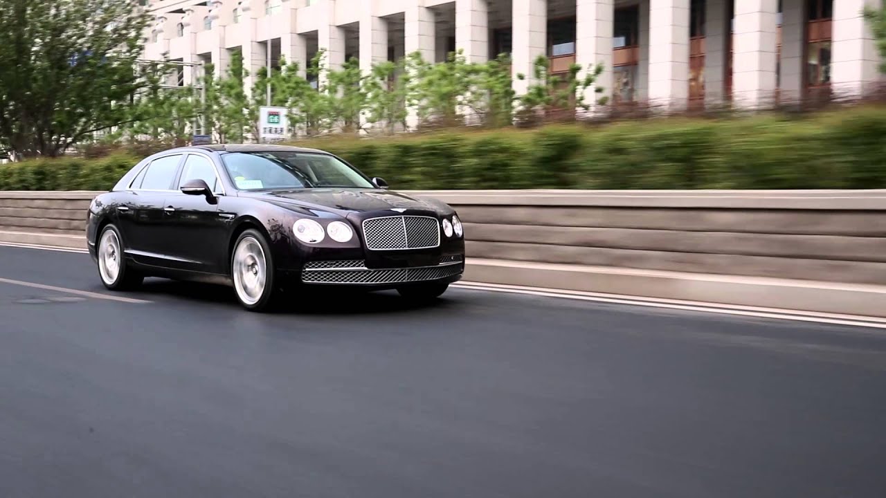 2014 Bentley Flying Spur footage