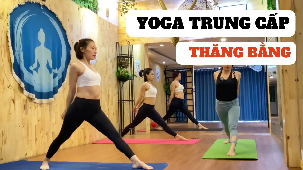 Bài Tập Yoga Thăng Bằng Chân - Yoga Blance | Yoga Intermediate | Luna Thái
