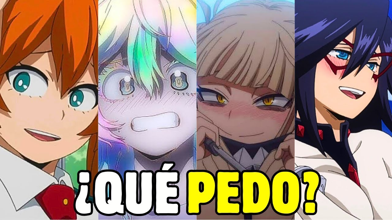 QUE PEDO CON LAS WAIFUS DE MY HERO ACADEMIA?
