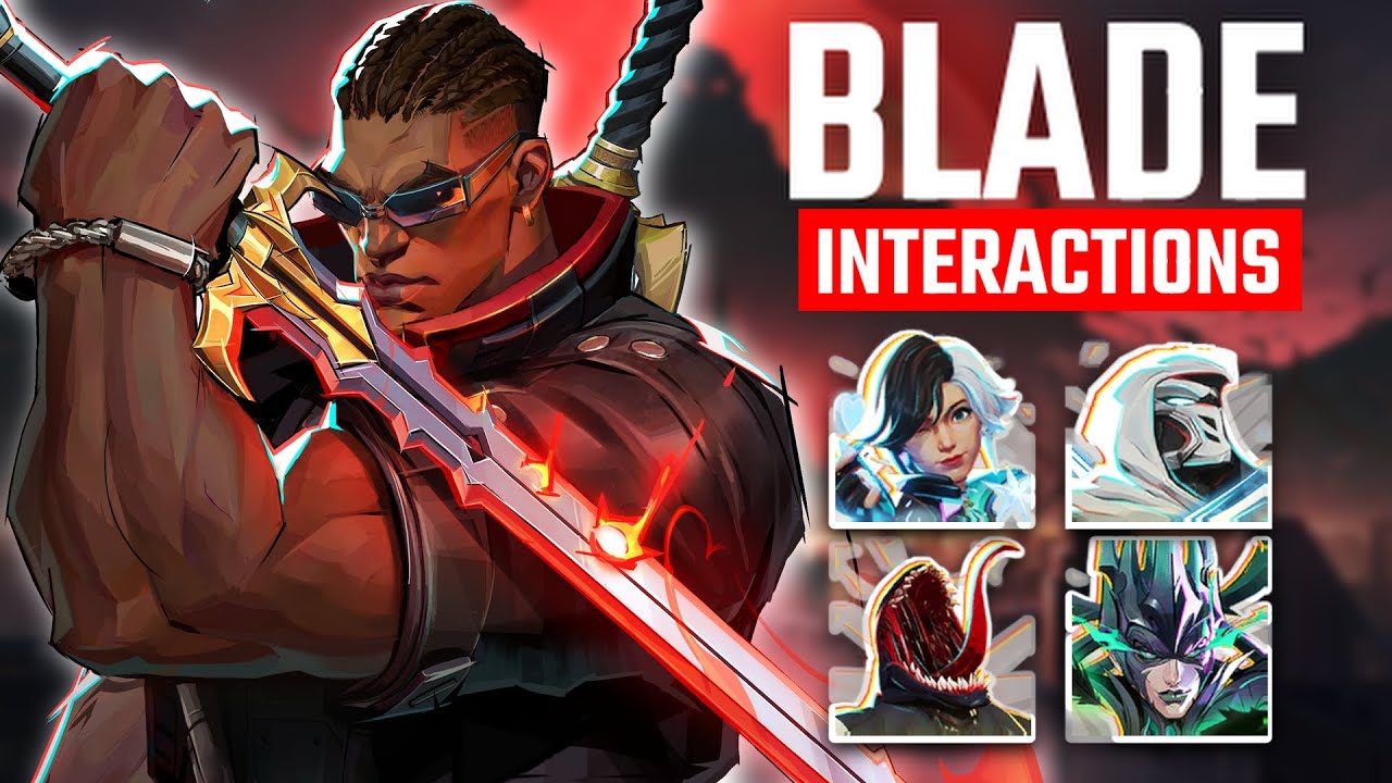 All BLADE Interactions | Marvel Rivals Season 3.5