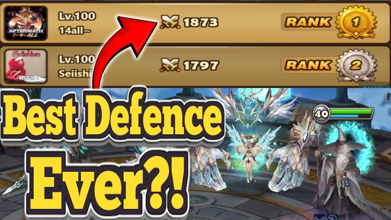 Самая сильная защита на арене, которую я КОГДА-ЛИБО ВИДЕЛ!!! Что ЭТО?! - Summoners War