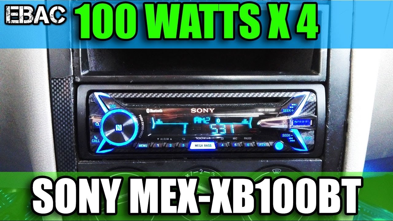 Review Sony MEX-XB100BT | Español