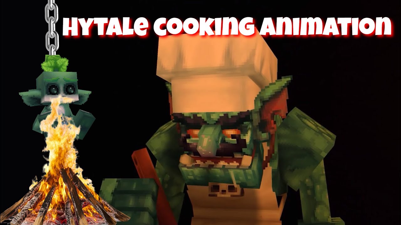 Hytale Trorks Making KWEEBEC PIZZA??😨 [Fan Animation]