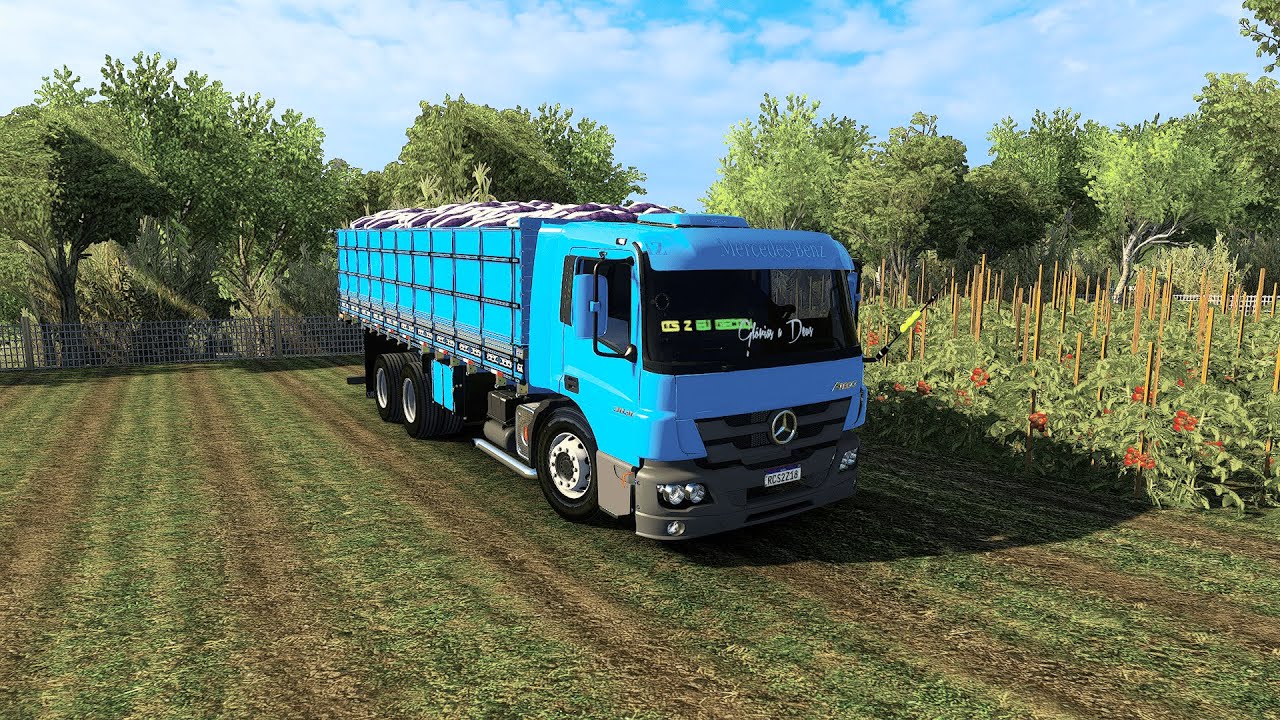 PRESSÃO NO ATEGO NA ROTA DO HORARIO NO ETS2