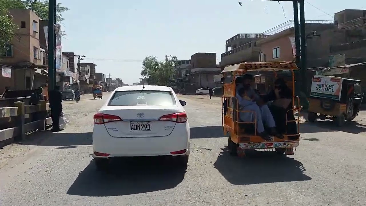 Satellite Town to Tufail Chowk Vlog  Sargodha Pakistan