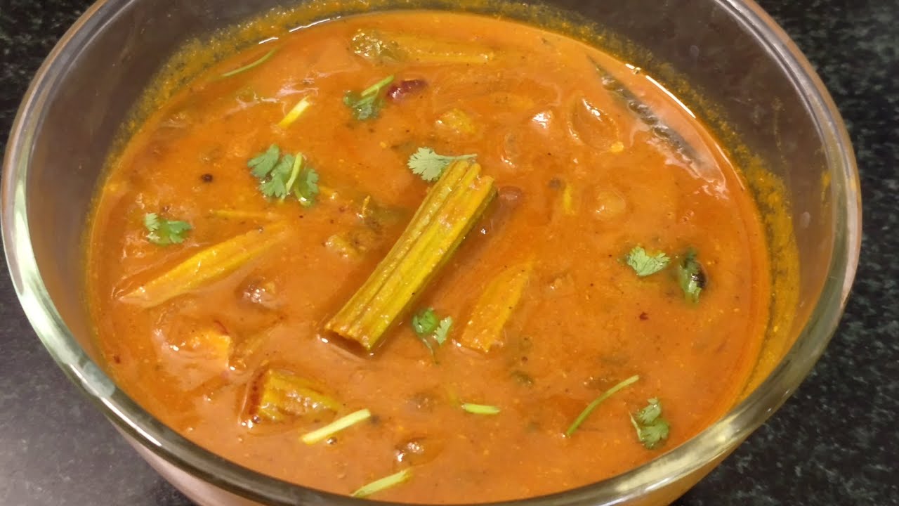 சுண்டல் முருங்கைக்காய் புளி குழம்பு 🥘 | sundal murungaikaai puli kulambu recipe