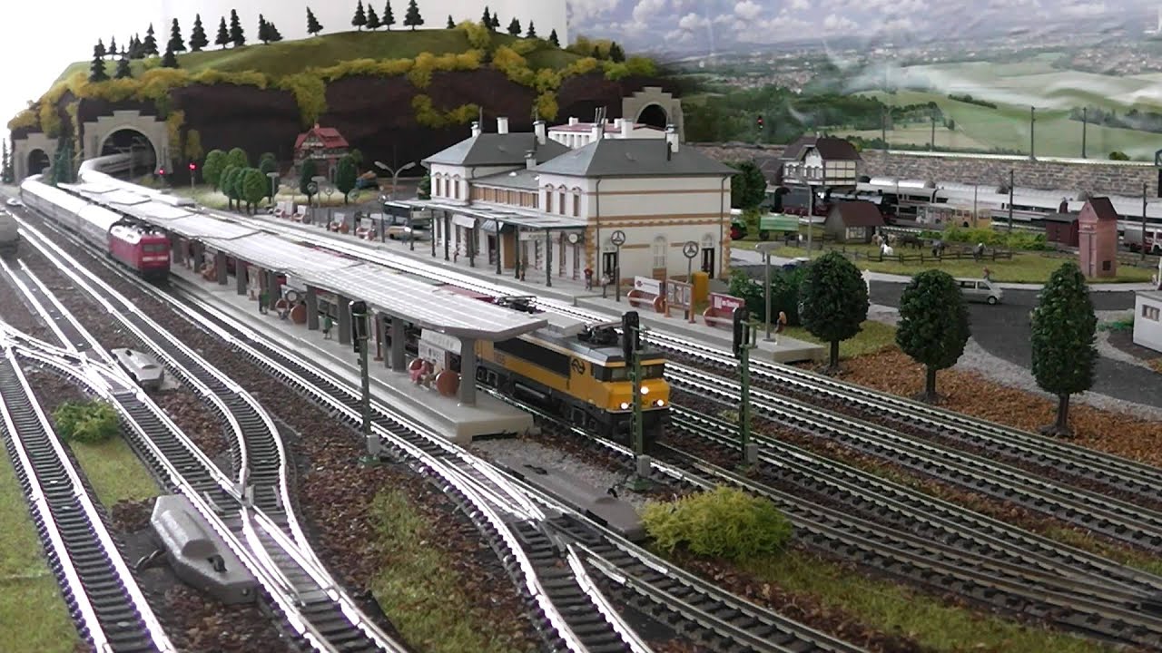 Spur N Anlage digital DB