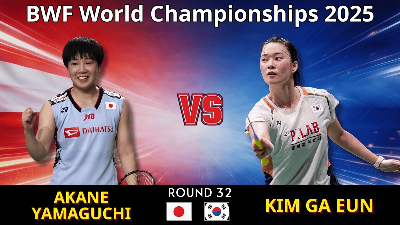 🔥 INCREDIBLE SKILLS 🔥 Akane Yamaguchi (JPN) vs Kim Ga Eun (김가은) (KOR) | Full Score | Full HD 1080p