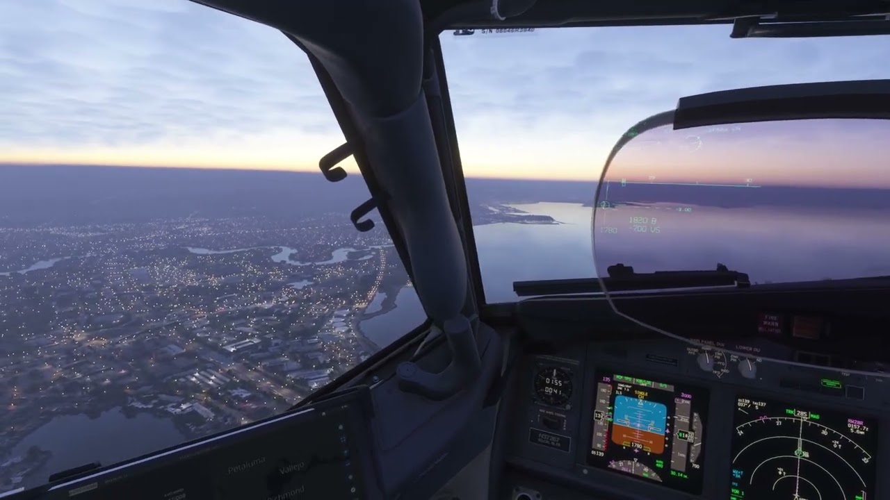 Landing in San Francisco