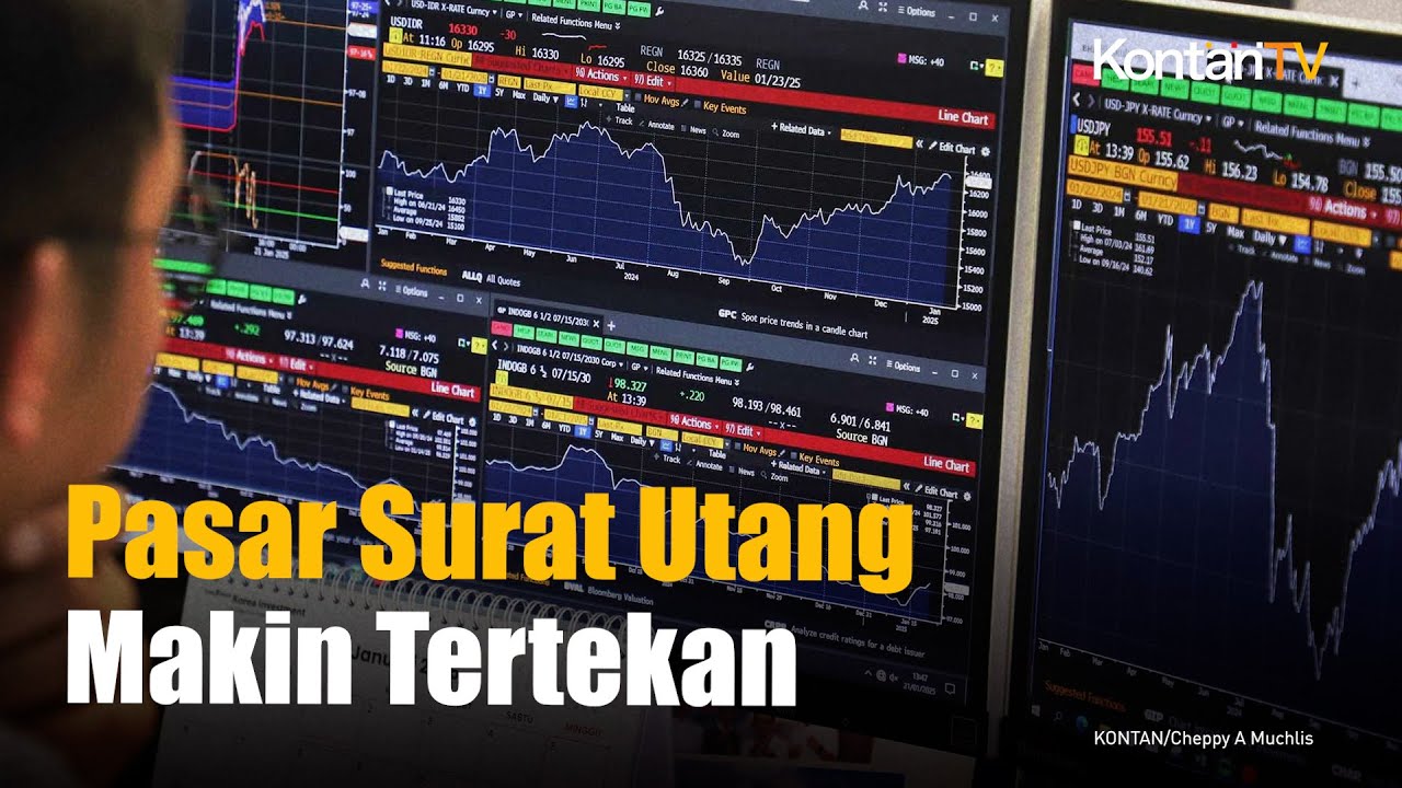 Gejolak Pasar Saham Mereda, Tekanan Hebat Ganti Memukul Pasar Surat Utang RI | KONTAN News