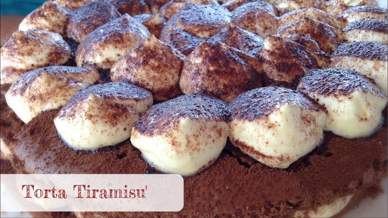 ❤Torta Tiramisù❤Base al cioccolato senza glutine!!