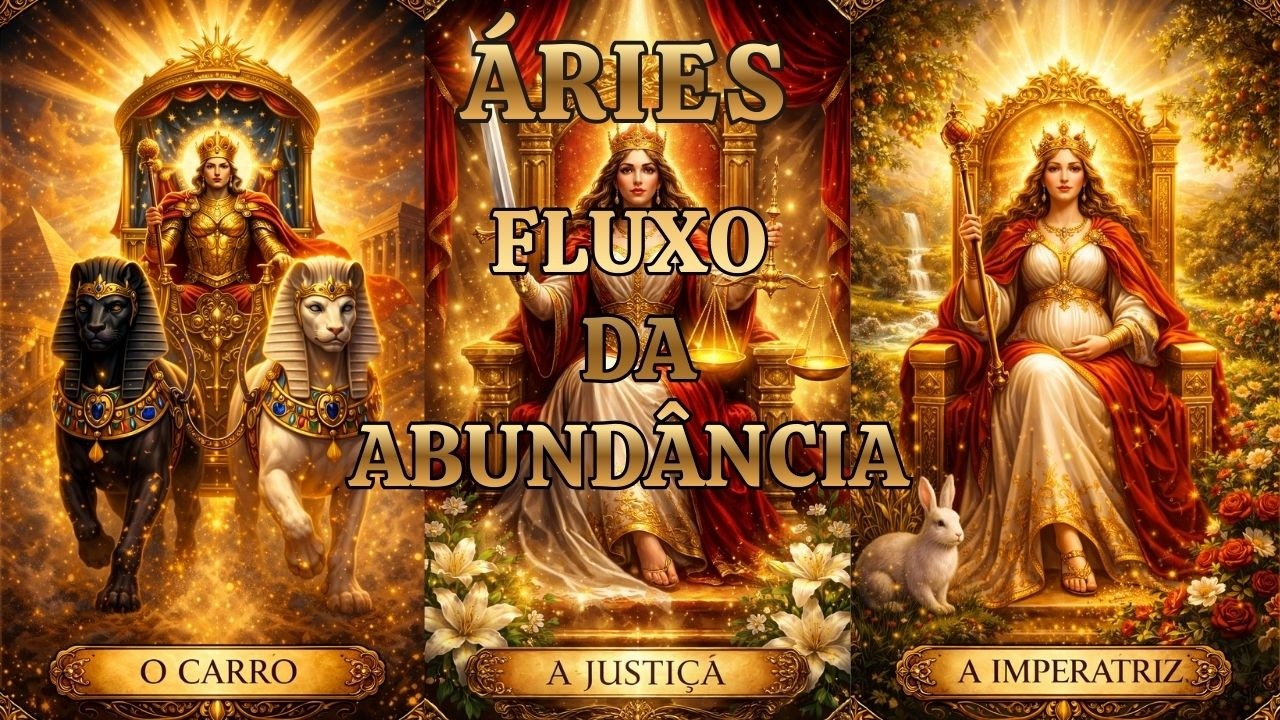 ÁRIES ♈ DEFINITIVAMENTE NO FLUXO DA ABUNDÂNCIA! JUSTIÇA SENDO FEITA ✨
