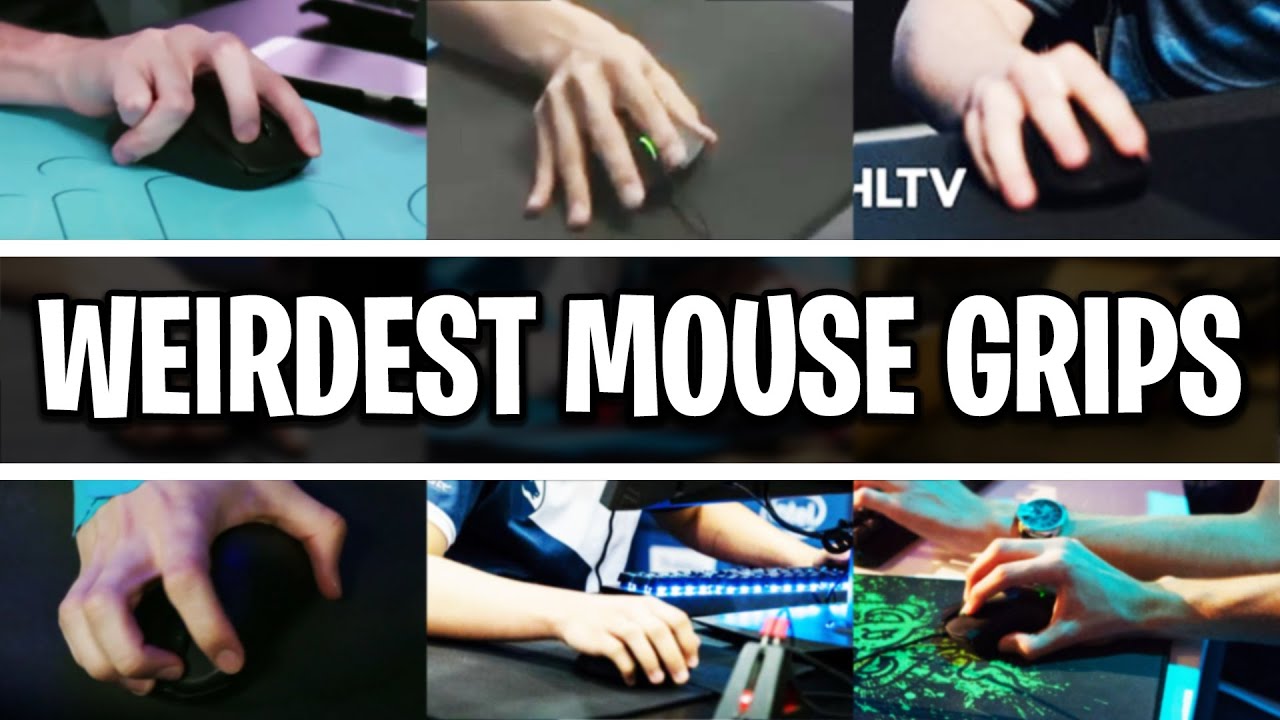 The Weirdest Mouse Grips in Esports History