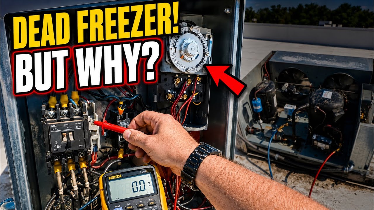 Dead Walk-In Freezer&hellip; Then Head Pressure Goes&hellip;