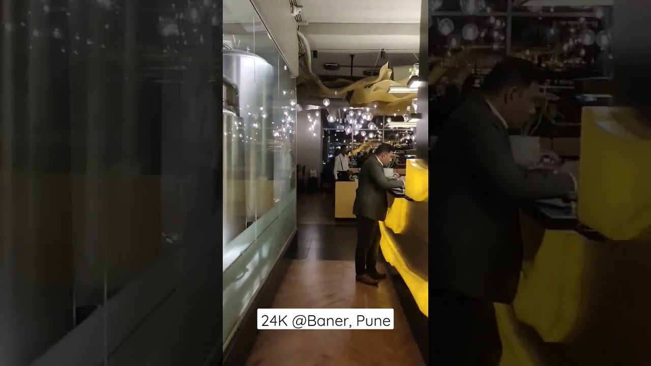 Experienced 24K Rooftop Restaurant and Bar in Baner, Pune #shorts #food #ytshorts