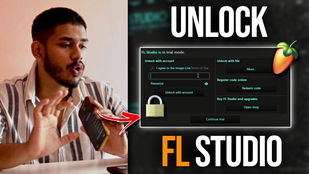 (WORKING 100%) HOW TO UNLOCK FL STUDIO 24 FROM TRIAL MODE🔥 | LIFETIME FL STUDIO ACCESS!!