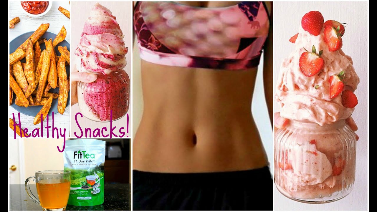 LOSE WEIGHT & GET FIT | Healthy Snack Ideas 2015 | Ice Cream Recipe!