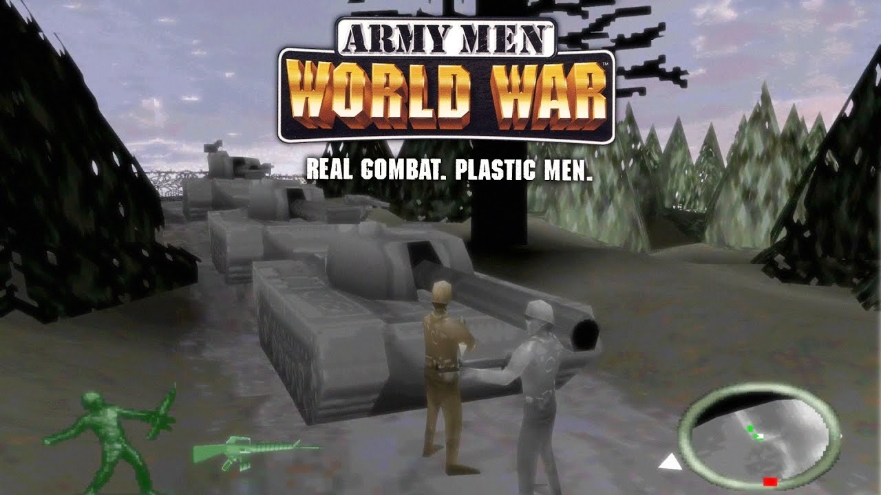 Army Men World War (PSX) MOD: EASTERN 2 - TANKS FOR NOTHING (GRAY)