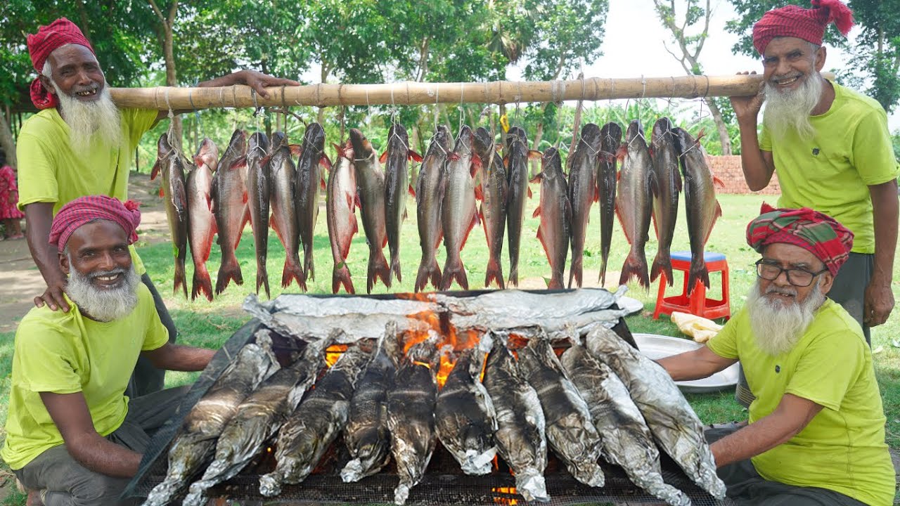 BBQ Pangasius Fish Mashed - Fillet Fish Masala Mixing Gravy Cooking for Old Age Special people