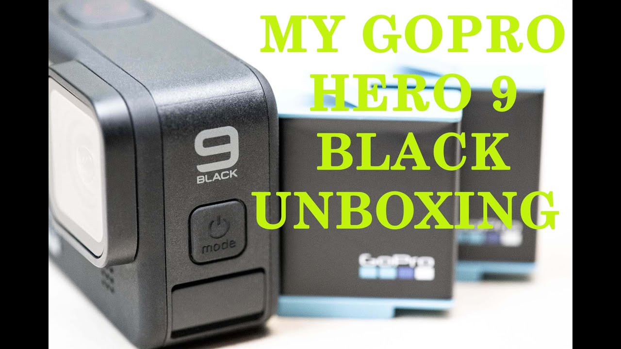 GOPRO HERO 9 BLACK UNBOXING