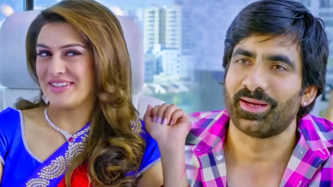 हंसिका मोटवानी रवि तेजा को हॉट मॉडल लग रही है l Power Unlimited Movie Best Scene