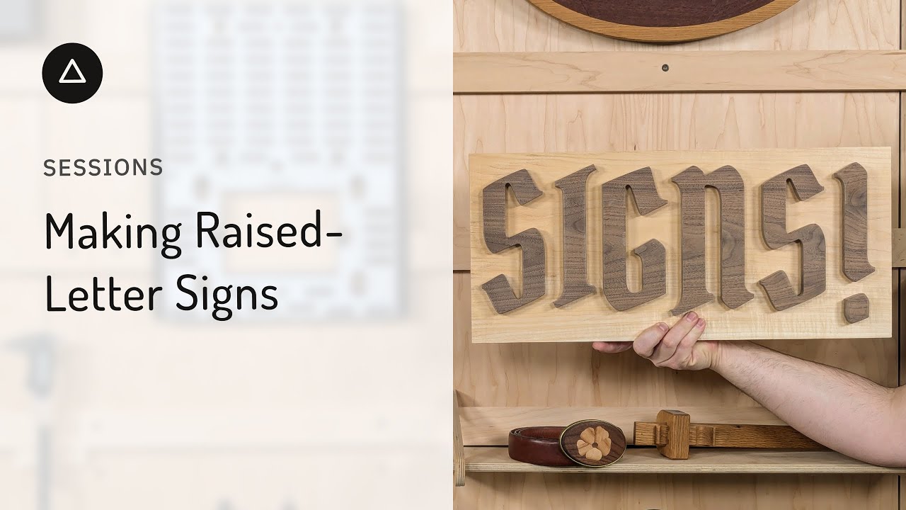 Session 129 - English: Making Raised Letter Signs