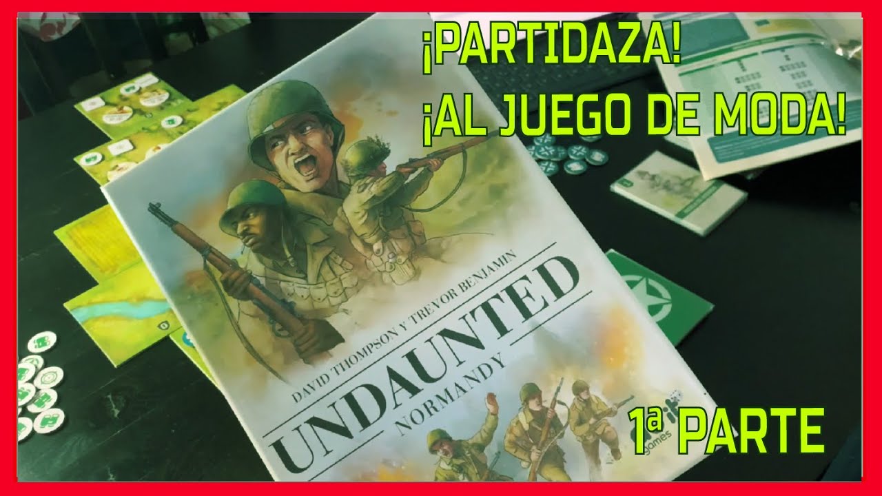 PARTIDA UNDAUNTED NORMANDY 🧨 en SOLITARIO con el BOT 2020