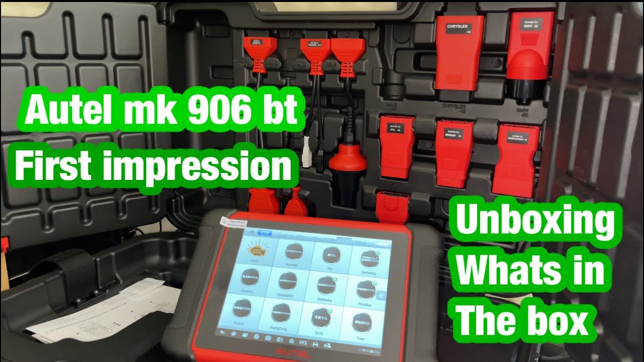 Моё первое впечатление от autel mk 906 BT версии 2022