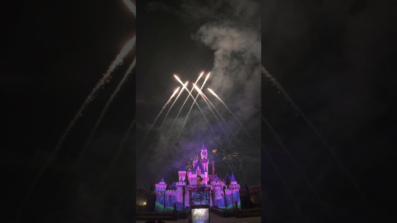 Wonderous Journey Fireworks - Disneyland 