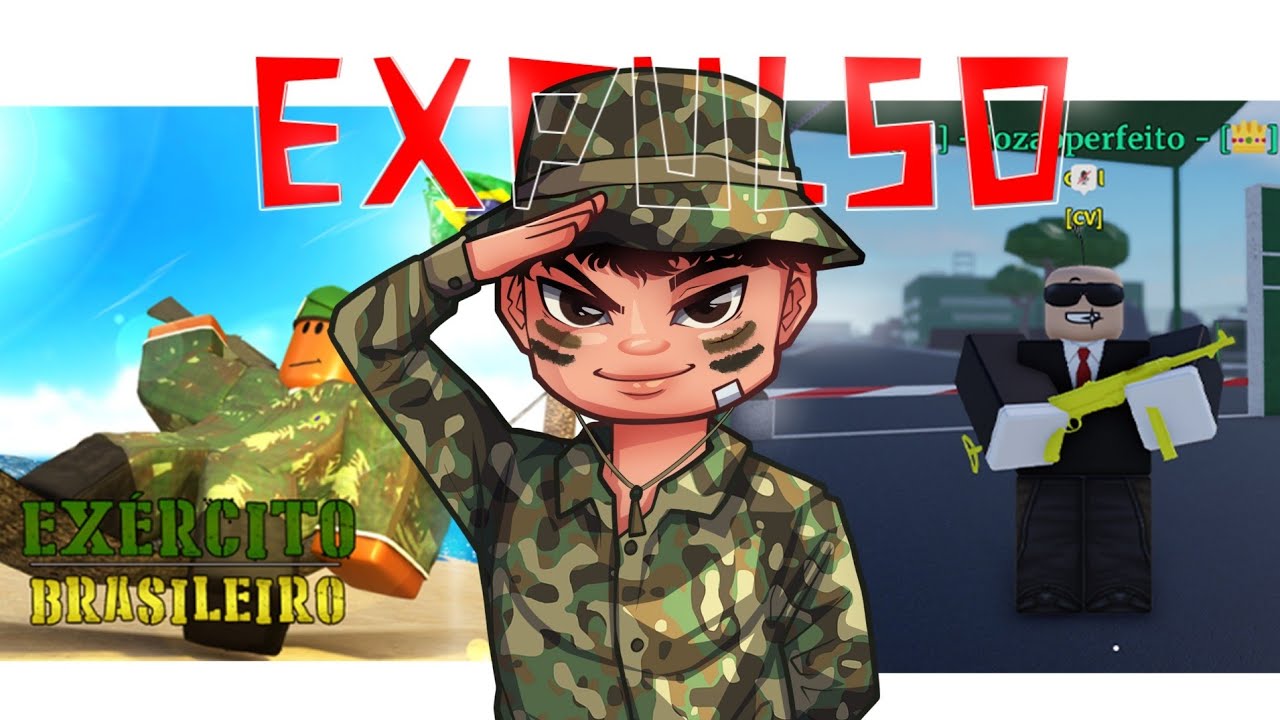Fui EXPULSO do exército brasileiro do Roblox e vou me vingar 🤬🤬🤬🤬🤬