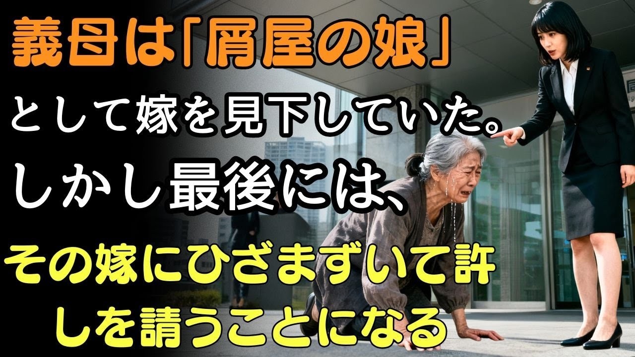 「姑は嫁を『屑屋の娘』と蔑んだ―古物商の娘と言いながら。だが、彼女が実は数十億ドルの資産を持つ本当の相続人だとは知らなかった―― これは、姑への復讐劇である。  人生の教訓