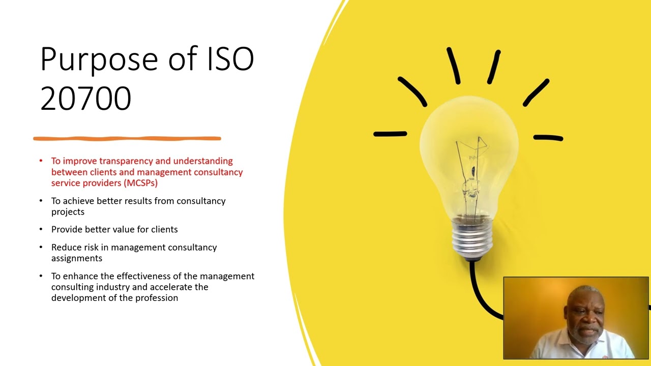 ISO 20700 Guidelines for Management Consulting