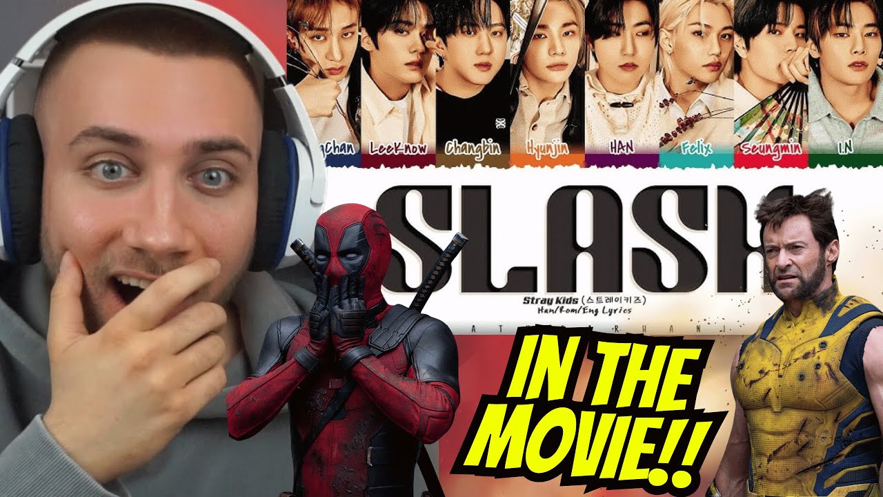 OMG!! Stray Kids 'SLASH' (Deadpool & Wolverine OST) - REACTION