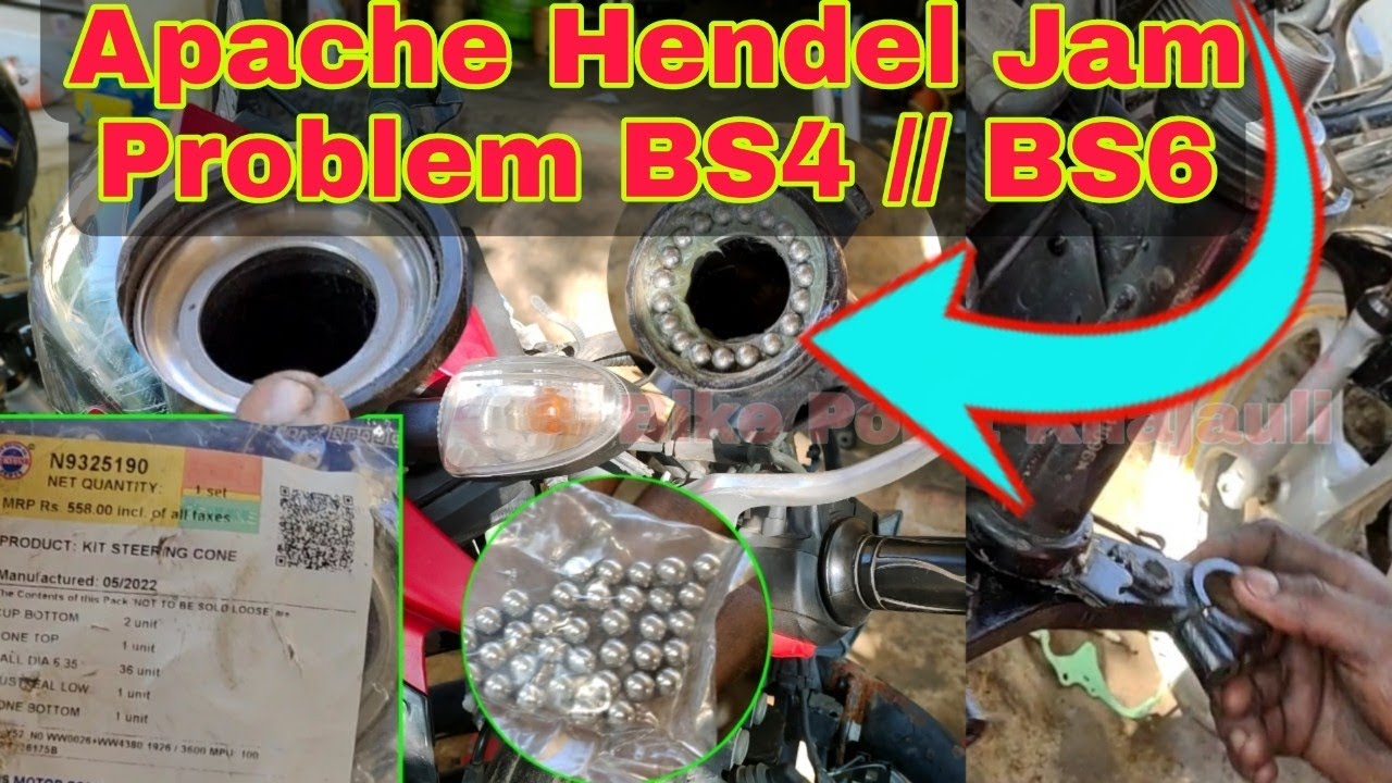 apache rtr handle problem|apache rtr ball racer Chang|apache BS4/bs6 ball racer Chang