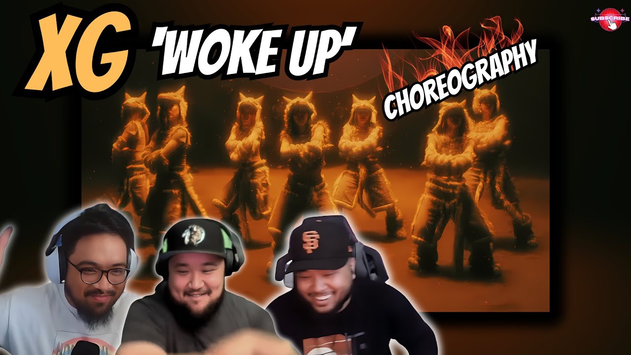 POWERFUL DANCING - XG - WOKE UP (Choreography) - REACTION