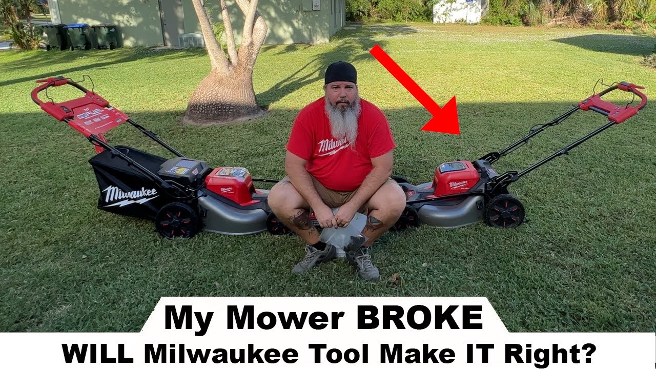 Packout Princess is mad - RUST After 3 months ?  Milwaukee Tool  M18 Mower.  (long term review)