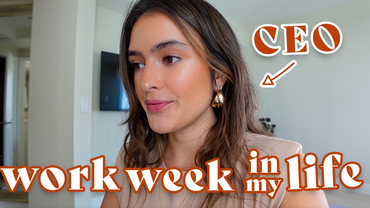 Work Week in my Life as CEO of a Startup