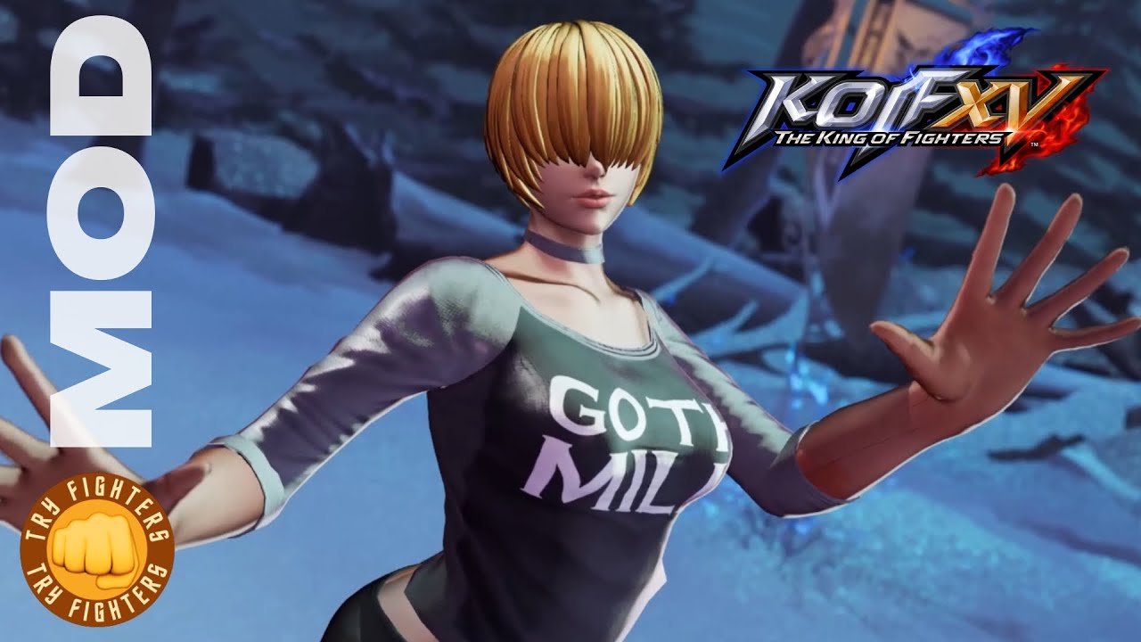 Shermie casual outfit - KOF XV MOD