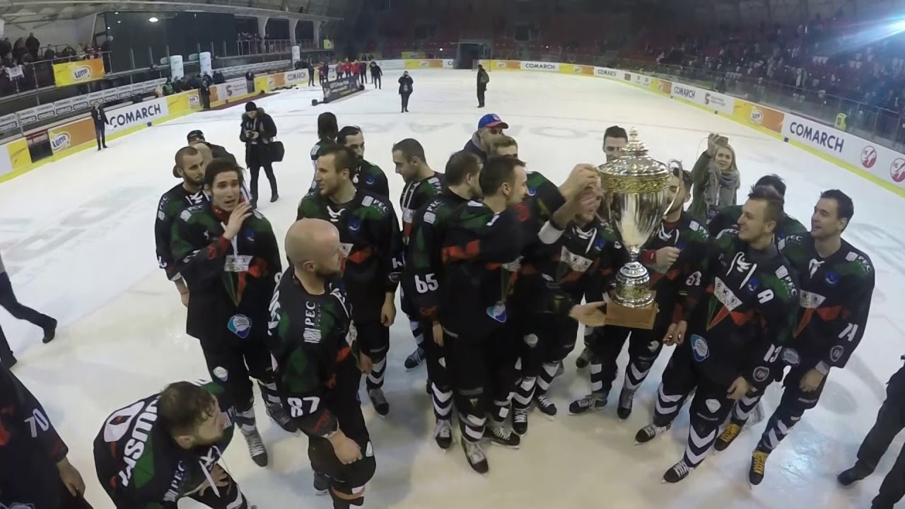 [www.pzhl.org.pl] Ujęcia kamery GoPro z ceremonii LOTTO Pucharu Polski