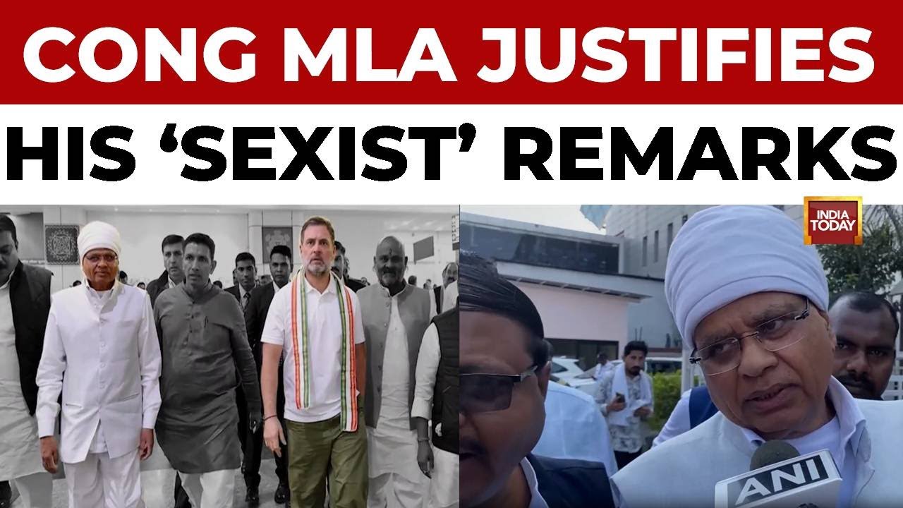 Congress MLA Phool Singh Baraiya Faces Backlash Over 'Sexist' Comments; Clarifies His Remarks