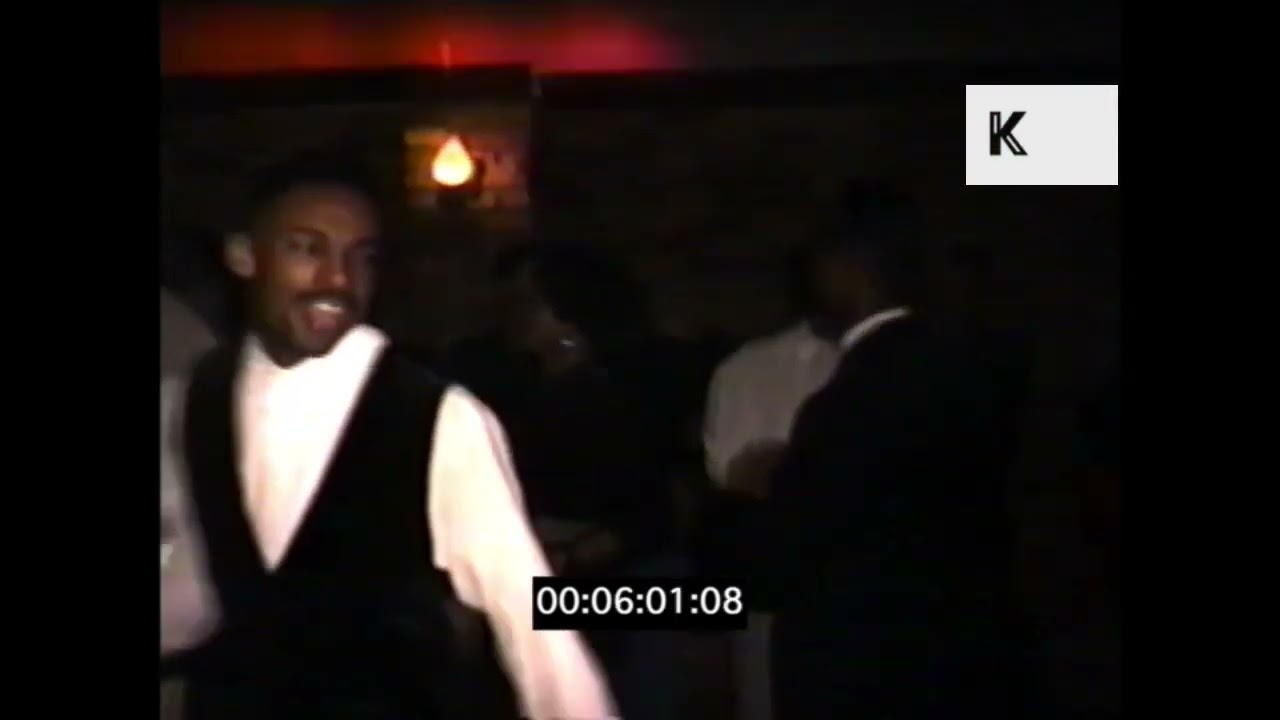Late 1980s Detroit Nightclub, Techno And House Music