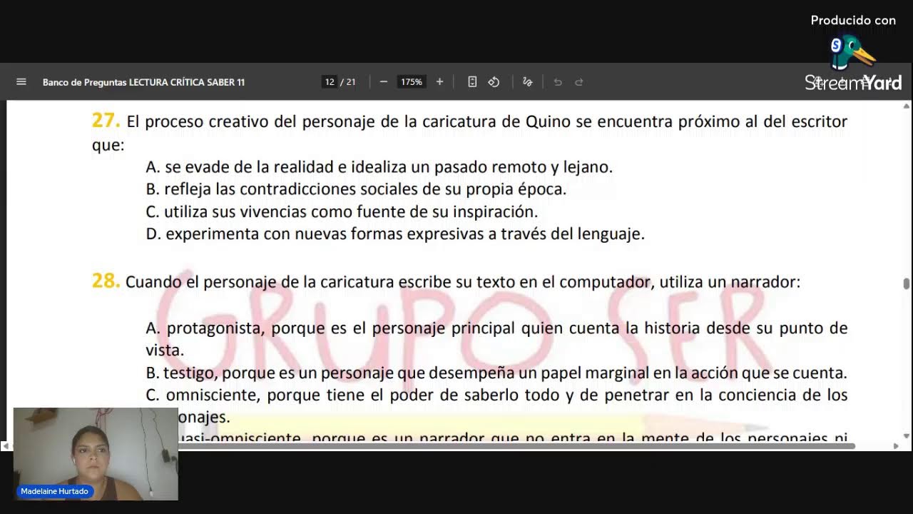 Lectura critica para las Icfes