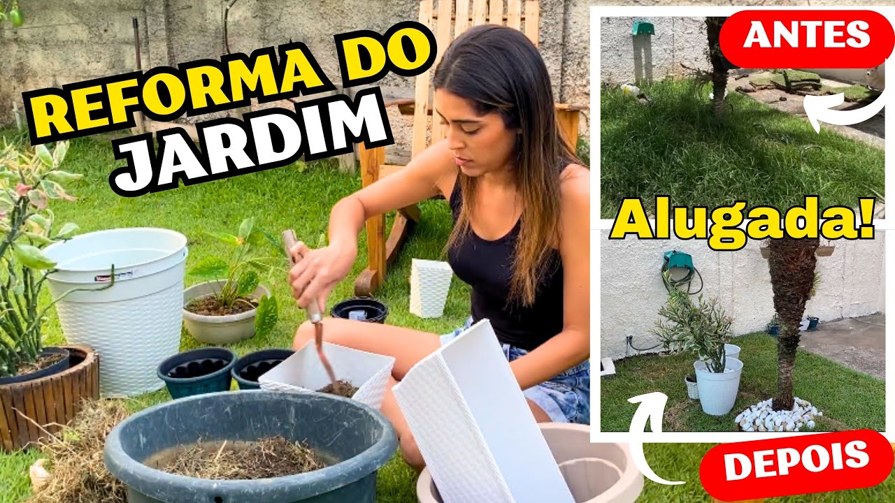 Reforma de Final de Ano | Jardinagem na casa alugada