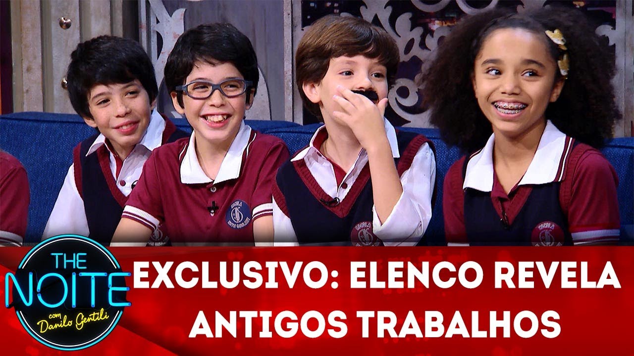Exclusivo pAra web: Elenco revela antigos trabalhos | The Noite (14/05/18)
